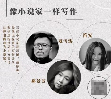 36天 学会像小说家一样写作 完结音频课程（共三套）-八爪鱼资源库