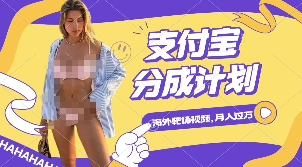 利用海外靶场射击视频,挣支付宝分成收益,轻松月入过W【揭秘】