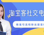 某站内部课程:淘宝客社交电商裂变,精准引流和粉丝裂变模式详解(共6节视频)-八爪鱼资源库