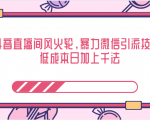 抖音直播间风火轮,暴力微信引流技术,低成本日加上千法-八爪鱼资源库
