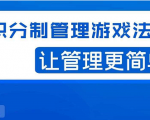 宅男·积分制管理游戏法则,让你从0到1,从1到N+,玩转积分制管理-八爪鱼资源库