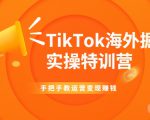 TikTok海外掘金实操特训营:手把手教运营变现赚钱-八爪鱼资源库