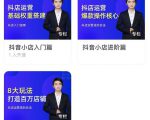 湛北·抖音小店入门进阶高阶合集，八大玩法打造百万店铺-八爪鱼资源库