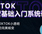 Tiktok实操进阶课程，体验从tiktok小透明到大佬的完美蜕变-八爪鱼资源库