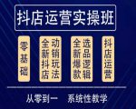 他创传媒·抖音小店系统运营实操课，从零到一系统性教学，抖店日出千单保姆级讲解-八爪鱼资源库