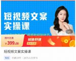 小秋·短视频文案实操课,从0到1教你做短视频的经验技巧-八爪鱼资源库