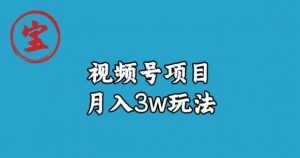 宝哥视频号无货源带货视频月入3w,详细复盘拆解-八爪鱼资源库