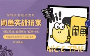 从0到1系统玩转闲鱼变现,教你核心选品思维,提升产品曝光及转化率-八爪鱼资源库