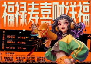 AI狂撸中老年赛道,福禄寿喜财送财送福,每日轻松十分钟,月入1W+, 抓紧冲-八爪鱼资源库