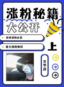 最新AI美女玩法,颜值暴力涨粉教程,涨粉秘籍大公开-八爪鱼资源库