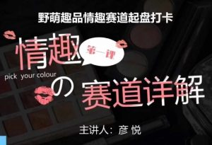 比高社群:情趣赛道训练营,野萌趣品情趣赛道起盘打卡,市场刚需项目-八爪鱼资源库