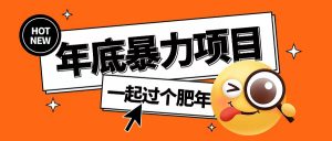 年底暴力项目,多开抢红包玩法简单无脑年底吃一波肉【揭秘】-八爪鱼资源库
